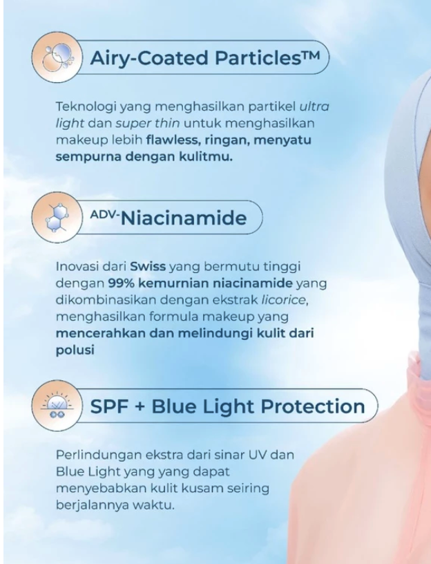 Paragon Technology and Innovation Wardah Lightening Powder Foundation Extra Cover 02 Pink Beige