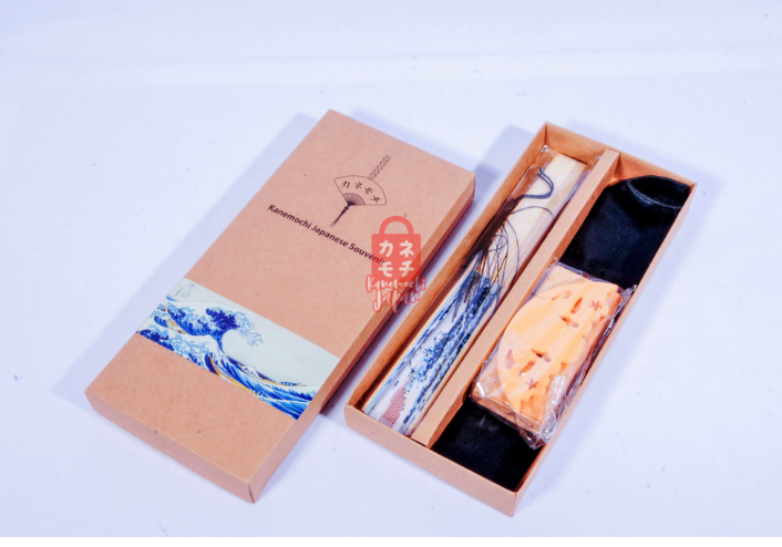 Kanemochi Souvenir Set Premium Handfan