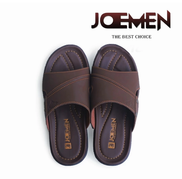 Joemen Sandal Pria Kulit S-19