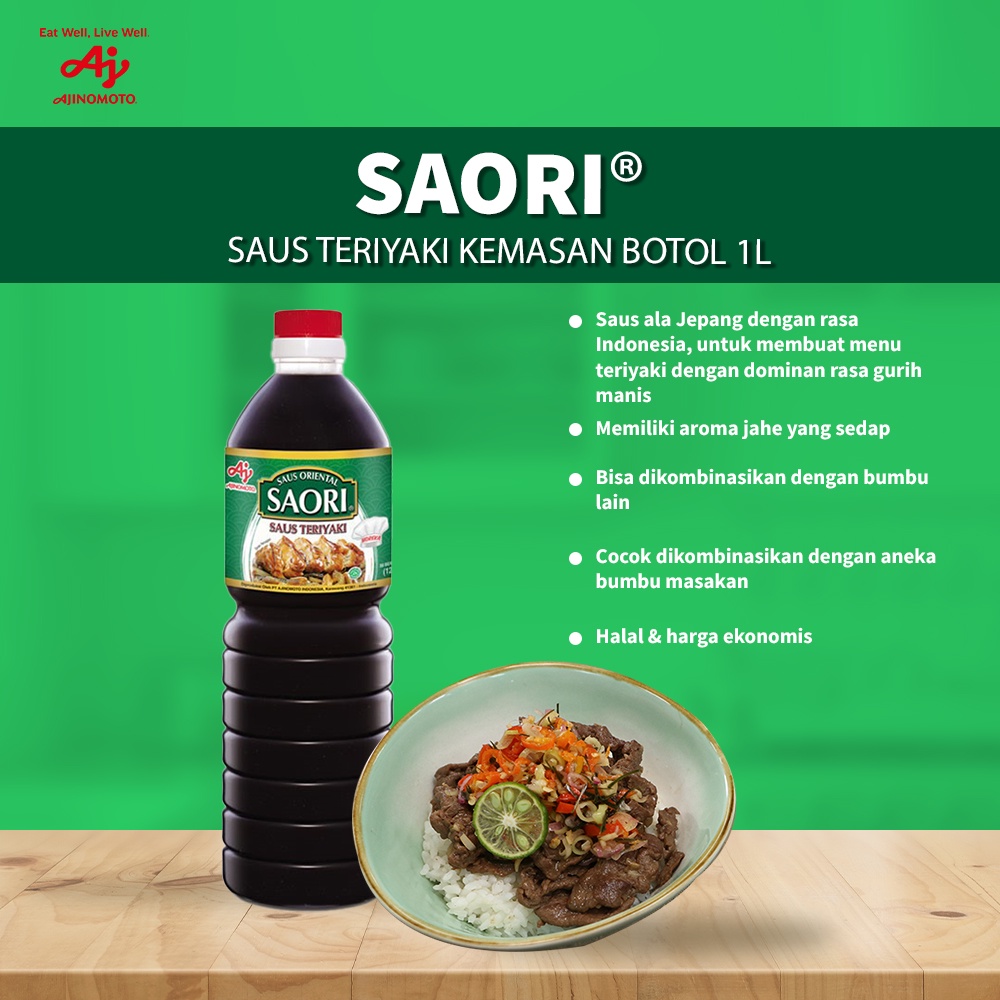 Ajinomoto Saori Saus Teriyaki