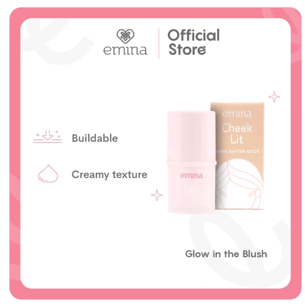 Cheek Lit Highlighter Stick Nudetwinkle 4