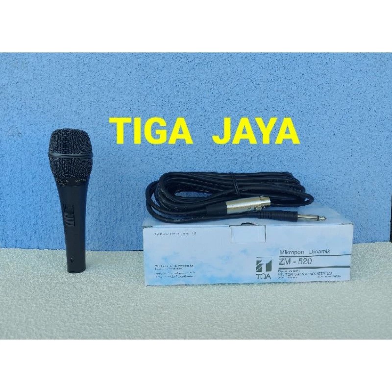 TOA GALVA Prima Karya TOA Dynamic Microphone ZM-520