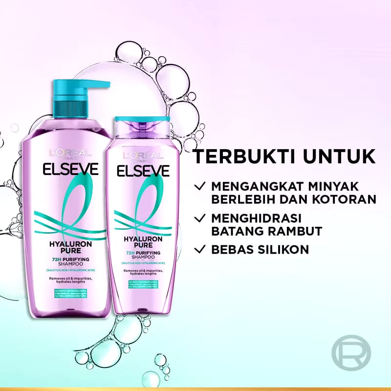 L’Oréal L’Oréal Paris Elseve Hyaluron Pure 72H Purifying Shampoo