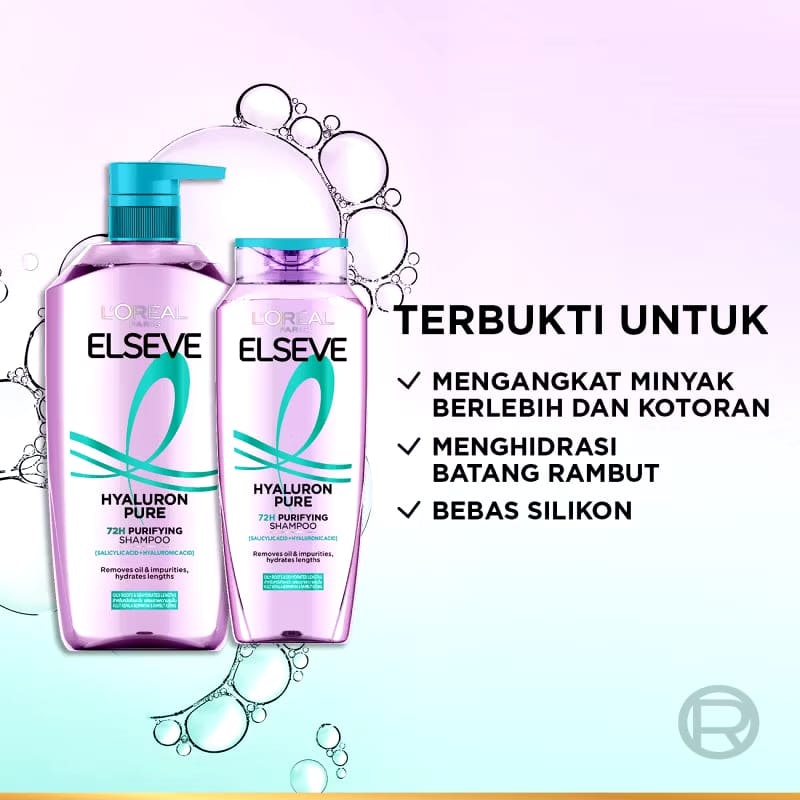 L’Oréal Paris Elseve Hyaluron Pure 72H Purifying Shampoo