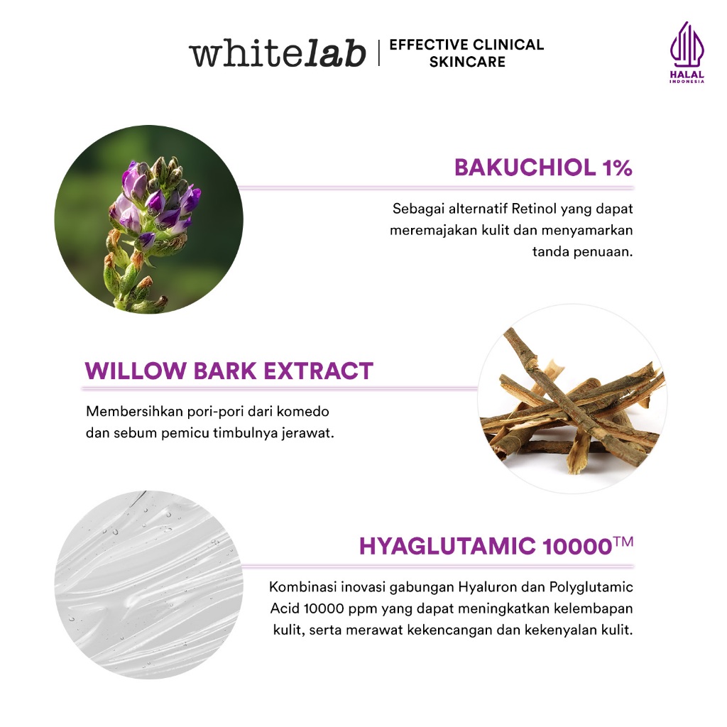 Natura Deca Kosmetika Whitelab Bakuchiol Treatment Serum