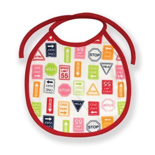 Lusty Bunny  Road Sign Baby Bib TL-3645
