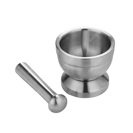 Mortar and Pestle Stainless Steel 304 Lumpang
