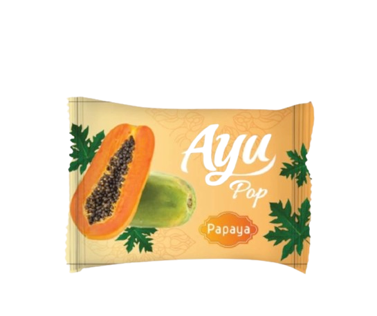 Ayu Pop Sabun Mandi Batang - Beauty Bar Soap Pepaya