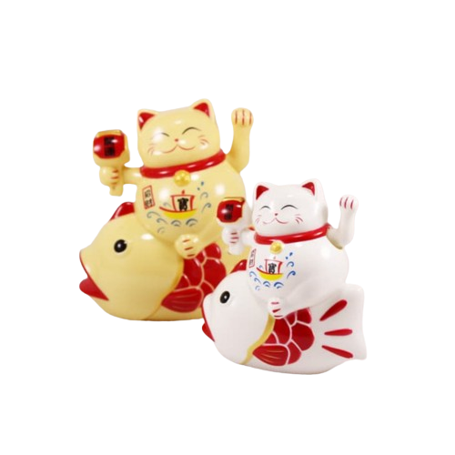 Maneki Neko Ikan Koi