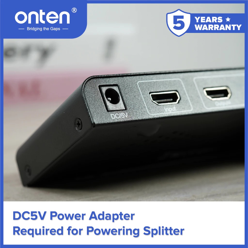 Onten HDMI Splitter 1X4 5