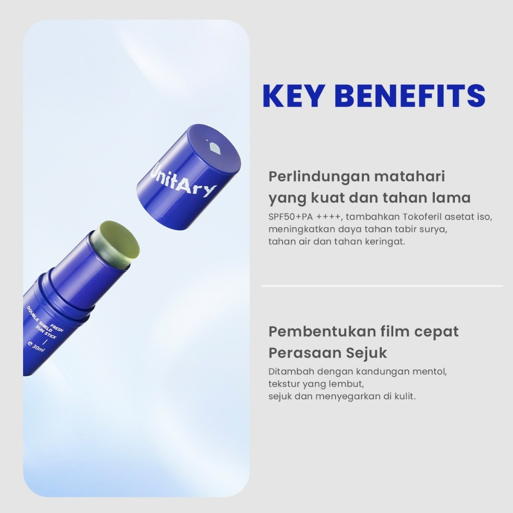 Unitary France UNITARY Fresh Double Shield Sun Stick SPF 50+ PA++++ 