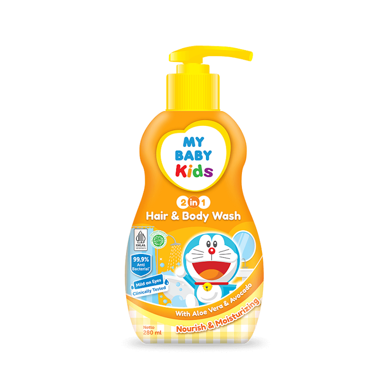 Kids 2 in 1 Hair & Body Wash Nourish & Moisturizing 1