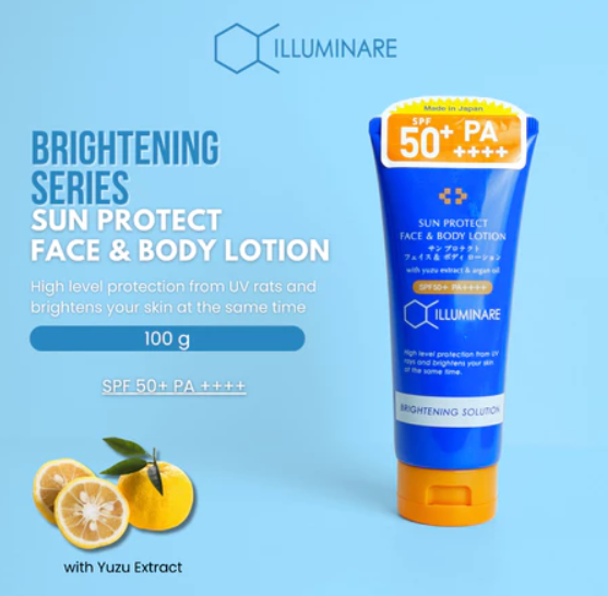  Illuminare Brightening Sun Protect Face & Body Lotion SPF 50+ PA ++++ 
