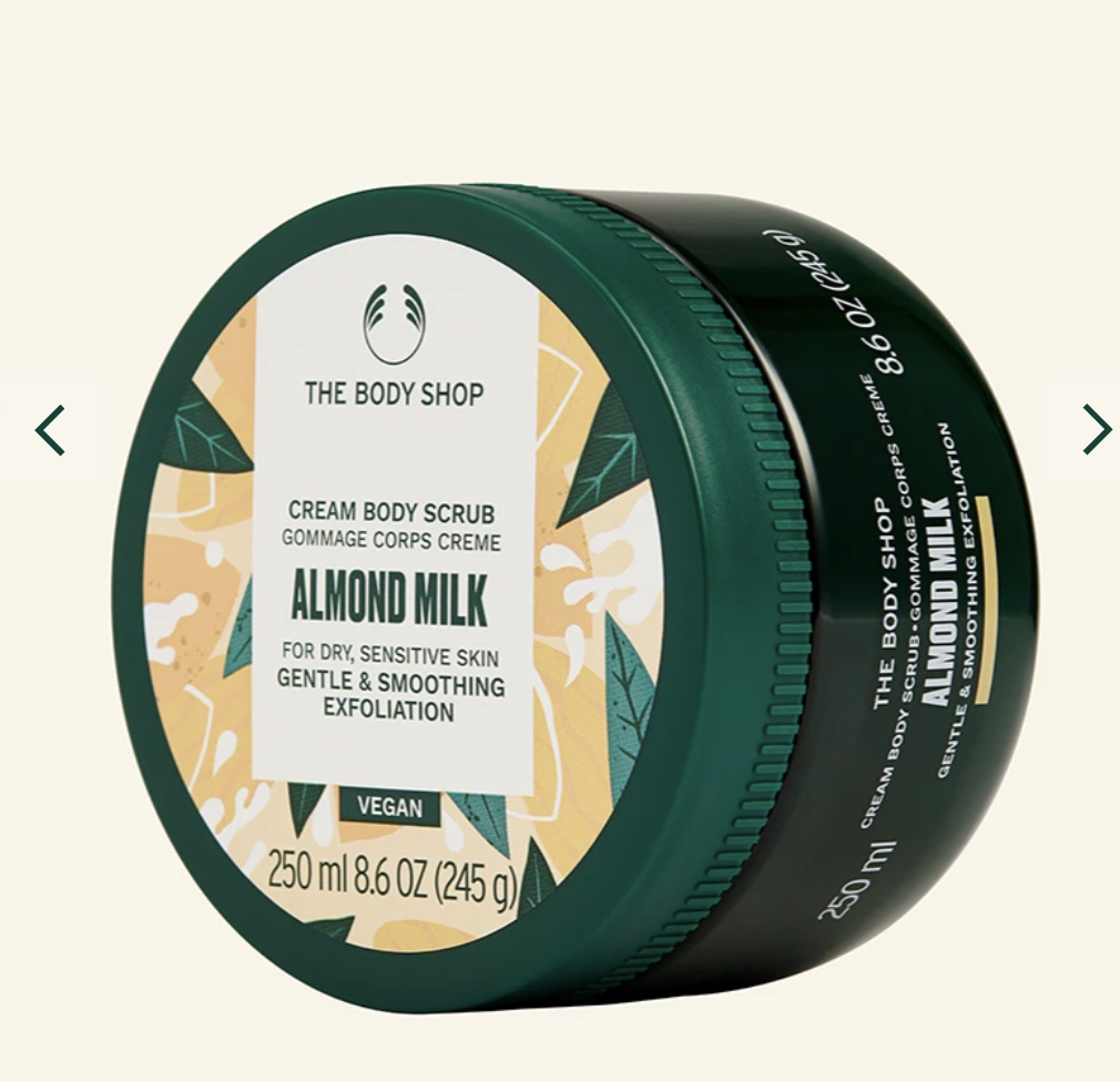 Almond Milk Body Scrub 2