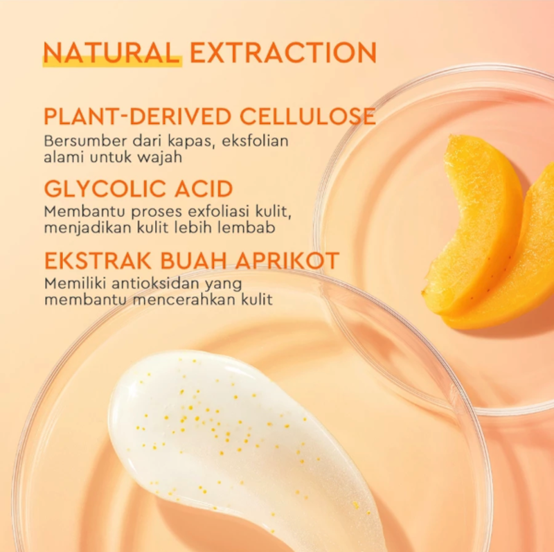 Glad2Glow Apricot Glycolic Acid Exfo Smooth Peeling Gel 2