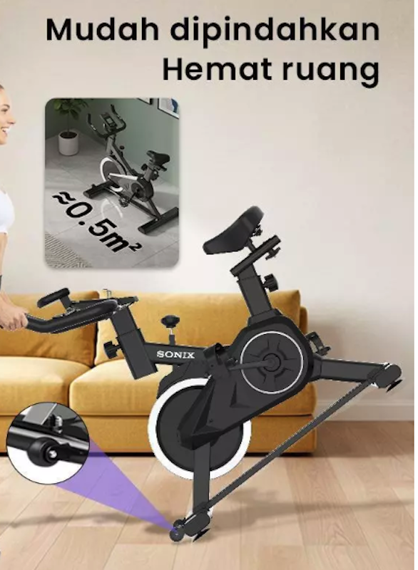 Sonix Spinning Bike Heart Rate 3