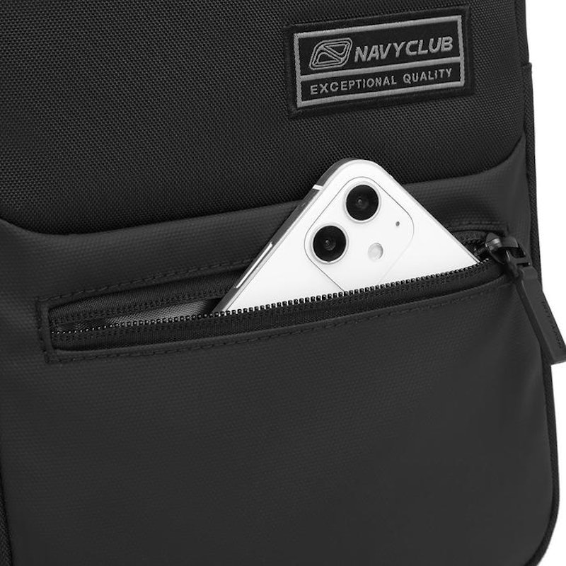Navy Club Dome Travel Cross Body Bag 3