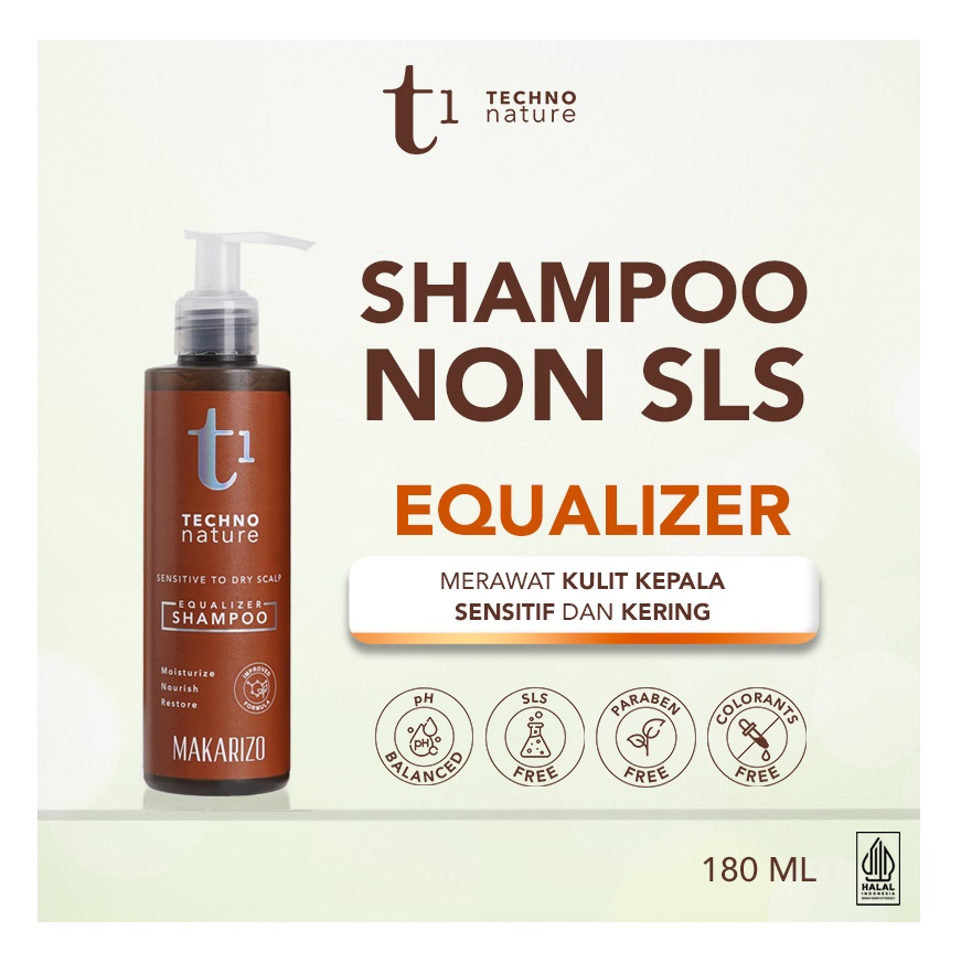 Akasha Wira Internasional Makarizo T1 Techno Nature Equalizer Shampoo