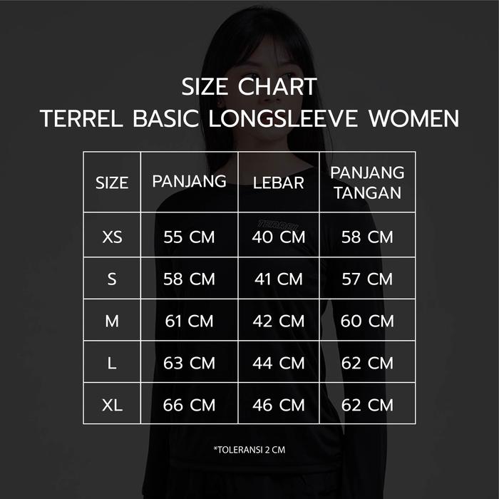  Terrel Sportswear Basic Long Sleeve Women