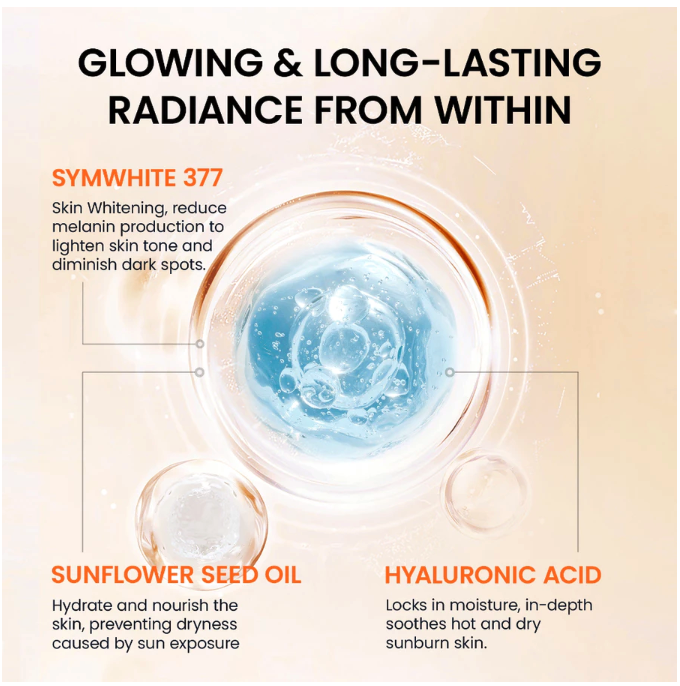 HEBE Beauty Style Y.O.U Sunbrella Tone Up UV Elixir Sunscreen SPF 50+ PA++++