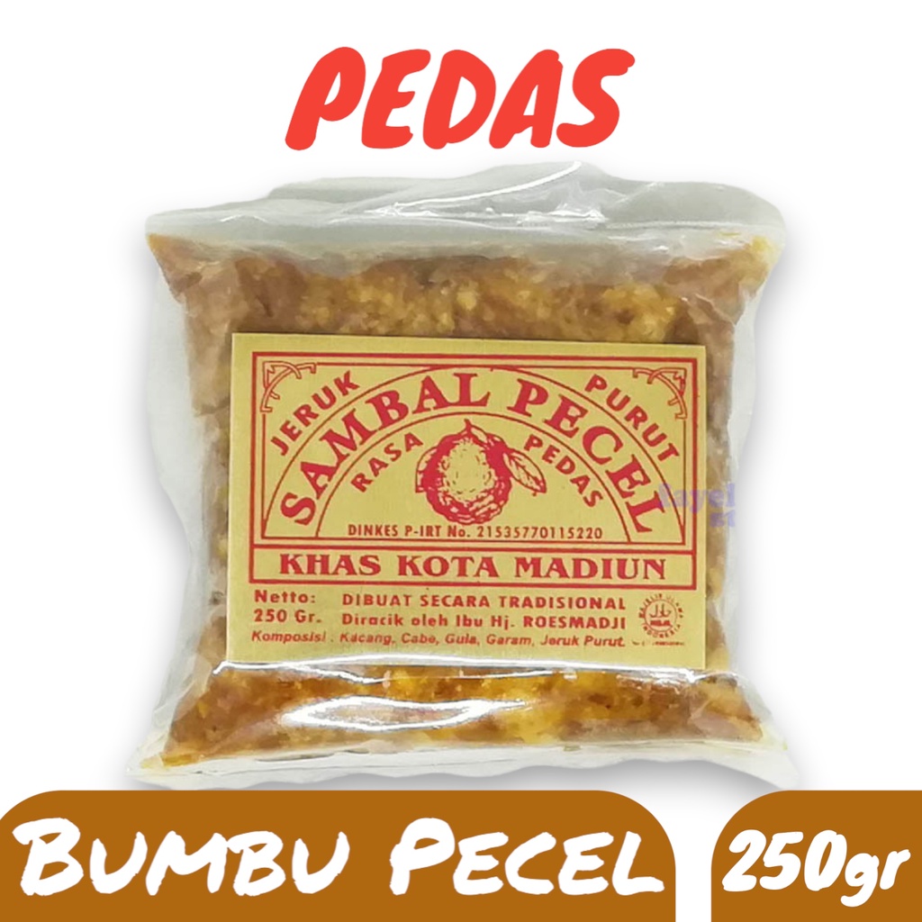  Sambel Pecel Madiun Cap Jeruk Purut