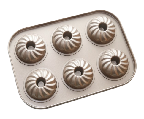  Loyang Teflon Emas Donut Mini GR-BM-0032