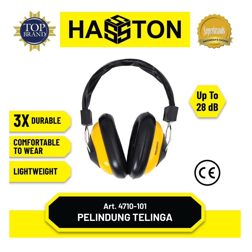 Citra Perkakas Indonesia Hasston Pelindung Telinga Kerja 4710