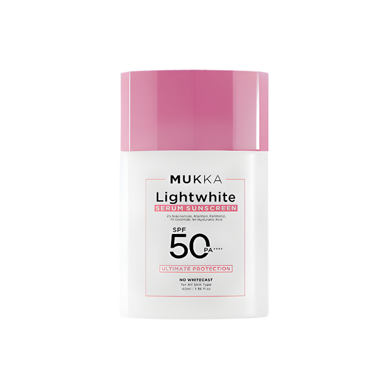 MUKKA LightWhite Serum Sunscreen SPF 50 PA++++ 1