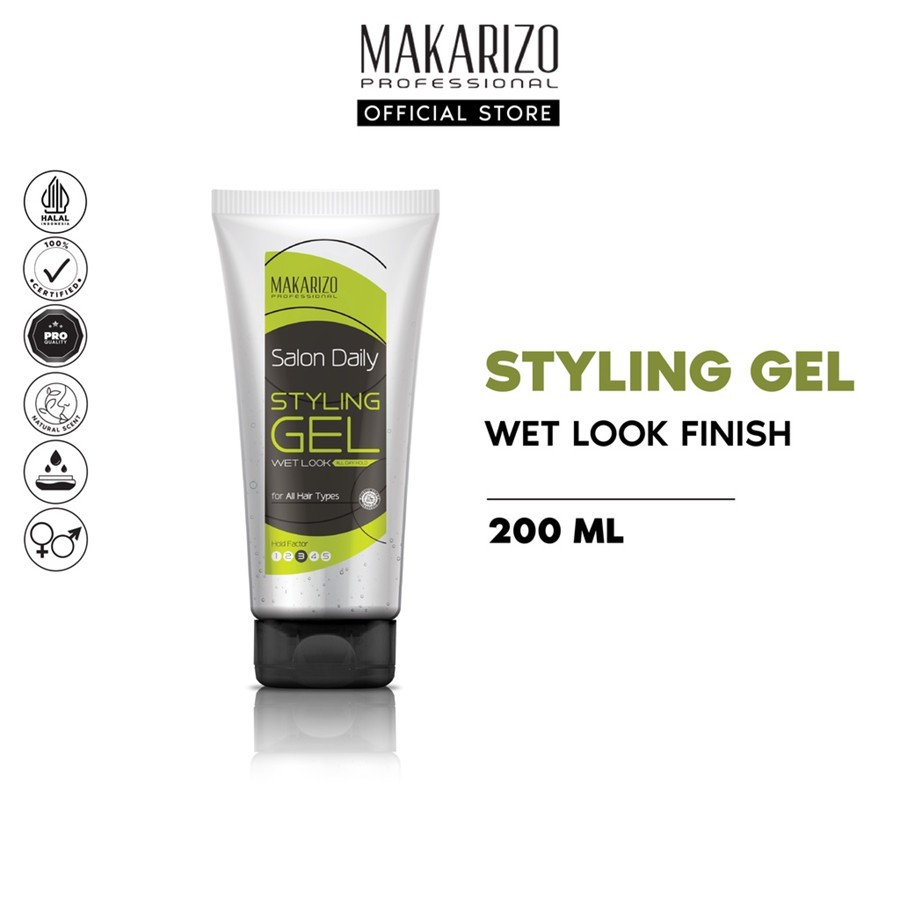 Akasha Wira International Makarizo Professional Salon Daily Styling Gel