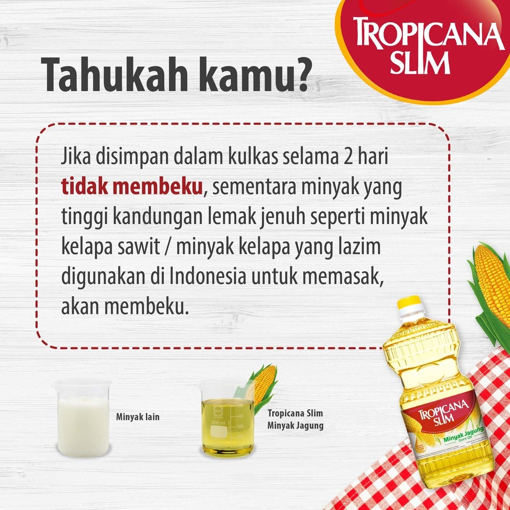 Nurtrifood Indonesia Tropicana Slim Minyak Jagung