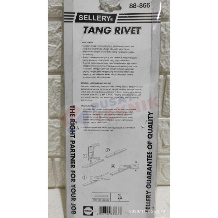 Sellery Tools Sellery Heavy Duty Riveter 88-866