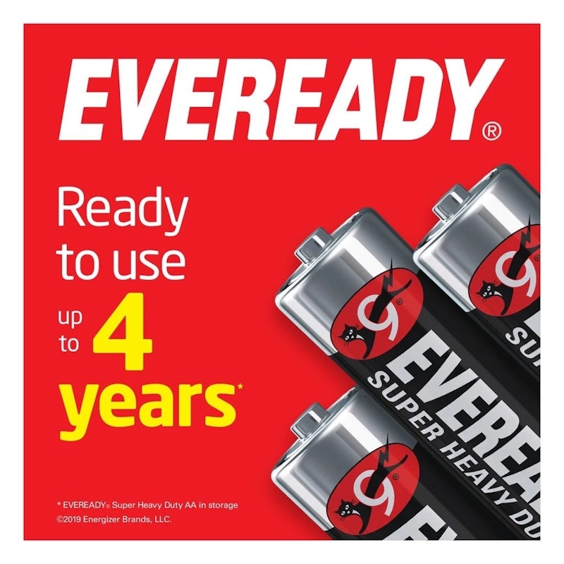 EVEREADY® Super Heavy Duty AAA 2