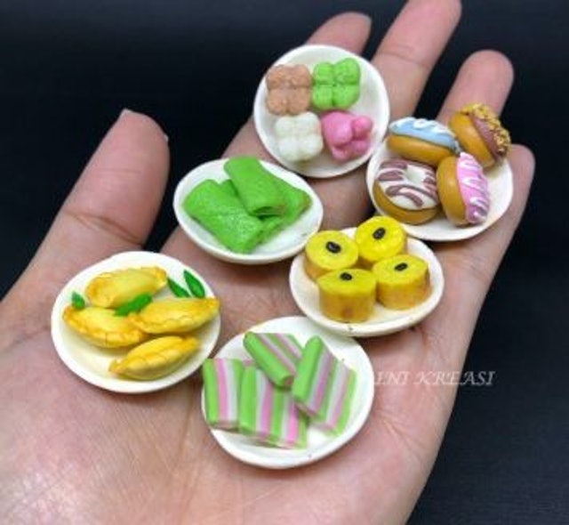  Magnet Kulkas Jajanan Pasar