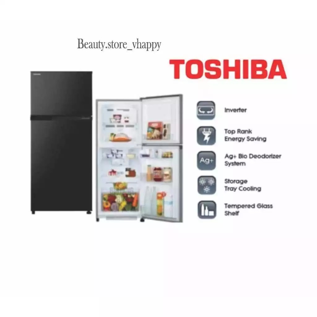 Toshiba Lifestyle Indonesia Toshiba Kulkas 2 Pintu  GR-B22ISP