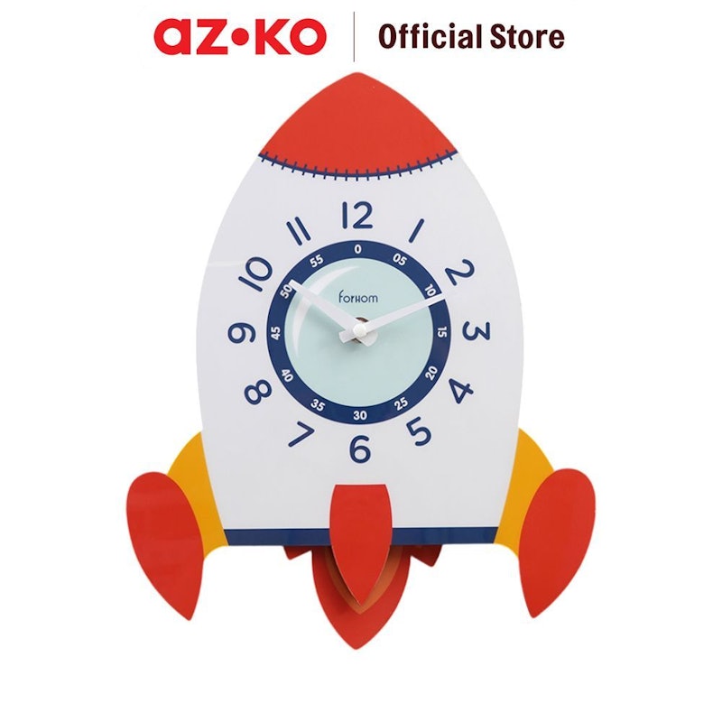 AZKO Forhom Rocket Wall Clock 2