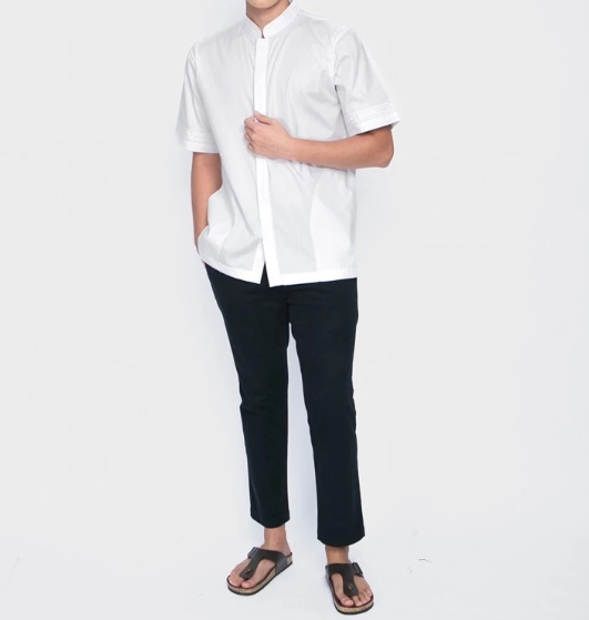 Idea Solusi Indonesia Erigo Koko Short Sleeve Zachary White