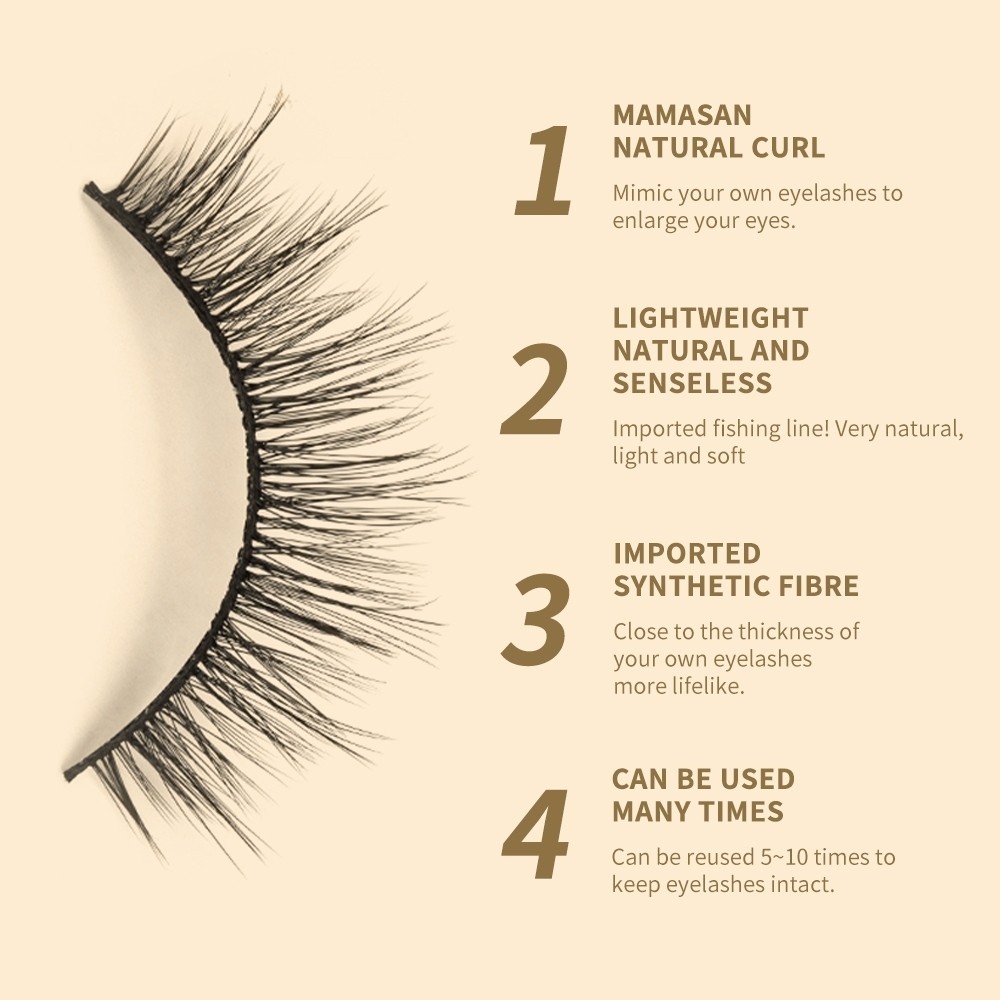 MAGEFY MAGEFY Bulu Mata Palsu Natural 7044