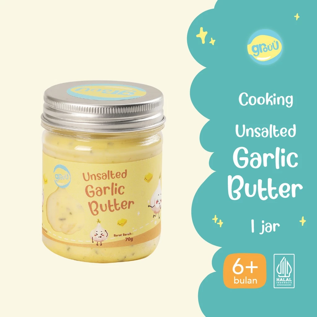 Menggapai Bintang Angkasa Grouu Unsalted Garlic Butter 