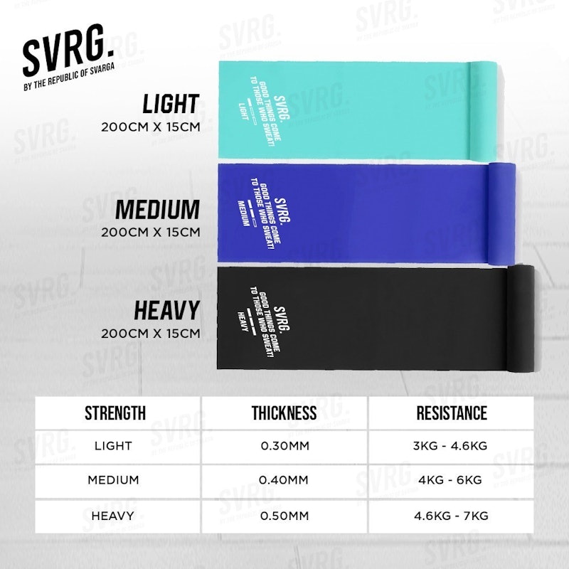 Svarga Resistance Band Sheet 2