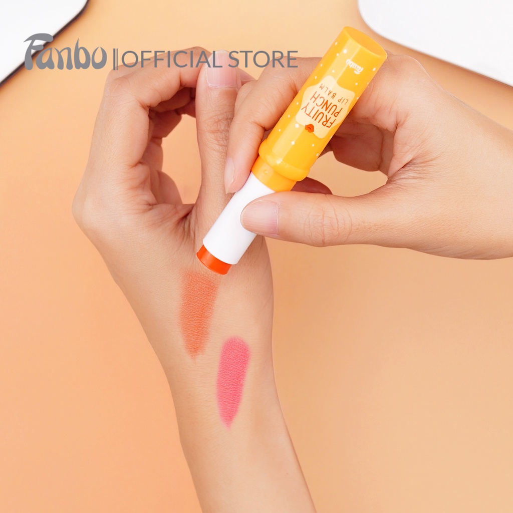 Fabindo Sejahtera Fanbo Fruity Punch Lip Balm Strawberry