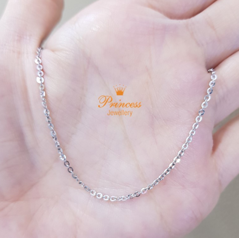 Kalung Emas/Chain Emas Putih 2