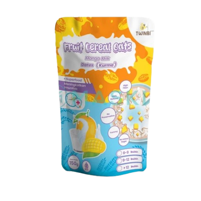 Twinbi Fruit Cereal Oats 1