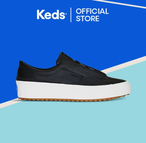 Wolverine World Wide Keds Women's Remi Leather Sneakers Black WH67323