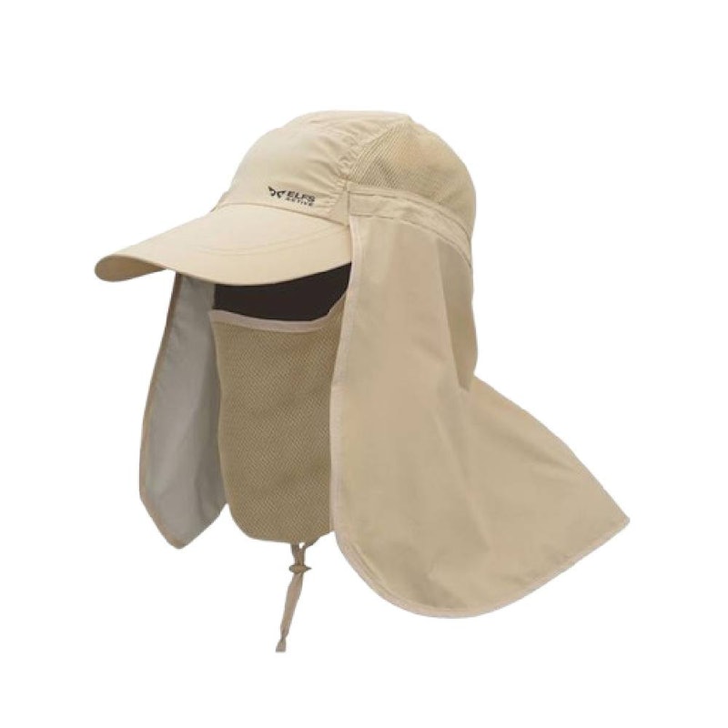Elfs Active Topi Mancing Anti UV Masker Jepang Outdoor Hat 1