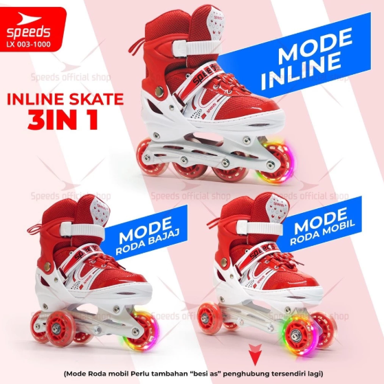 Speeds Indonesia Speeds Inline Skate LX 003-1000A