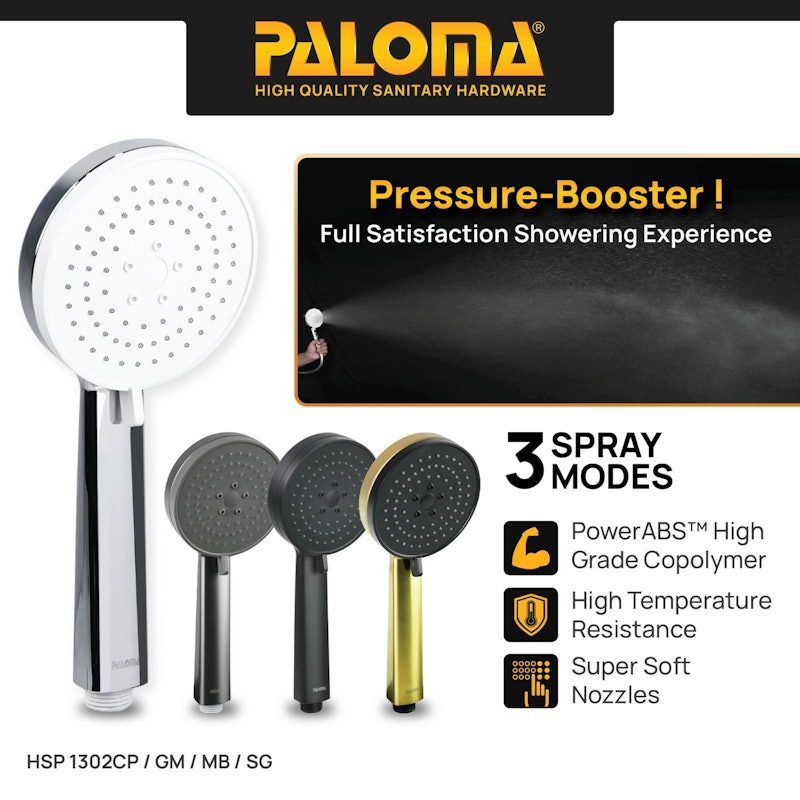 PALOMA Hand Shower 3 Mode 5
