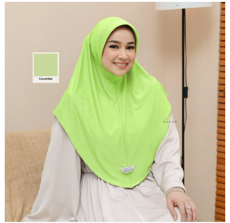 KENAN Lana Instan Hijab Bergo Daily 4