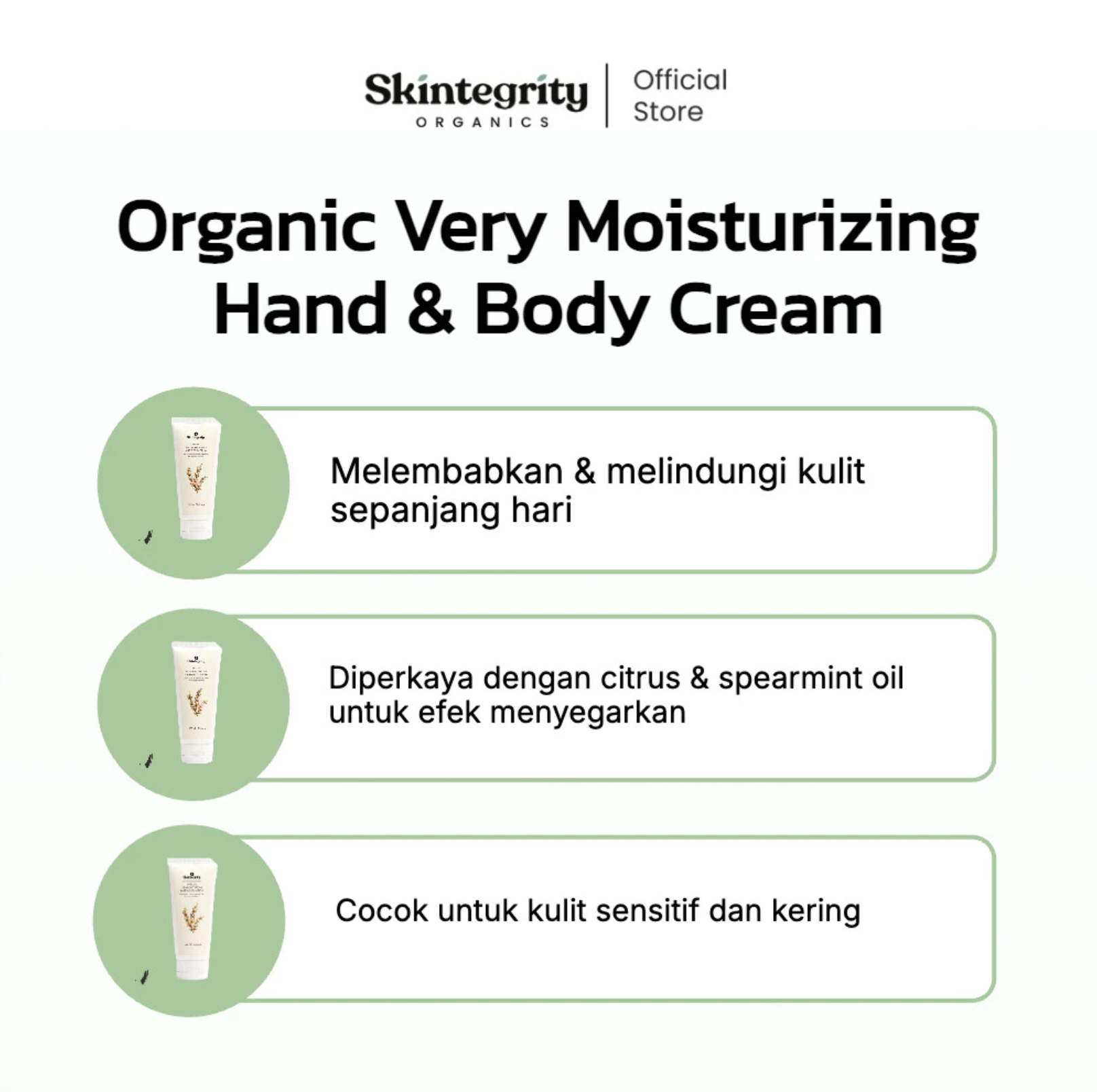 Skintegrity Organic Very Moisturizing Hand & Body Cream 4
