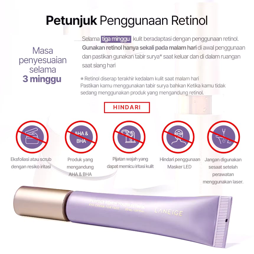 AmoeraPacific LANEIGE Perfect Renew Youth Retinol Eye Cream