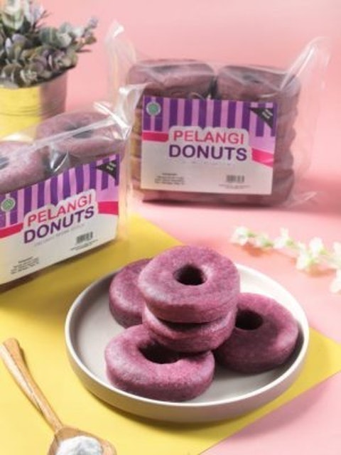 Pelangi Food Pelangi Donuts - Donat Ubi Ungu